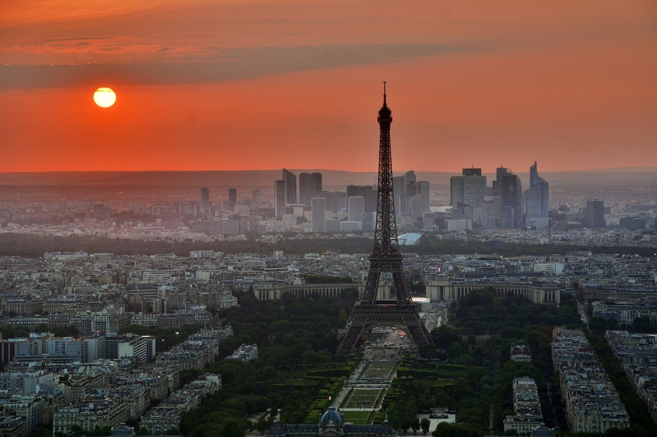 Sunset - 2 Days in Paris Itinerary