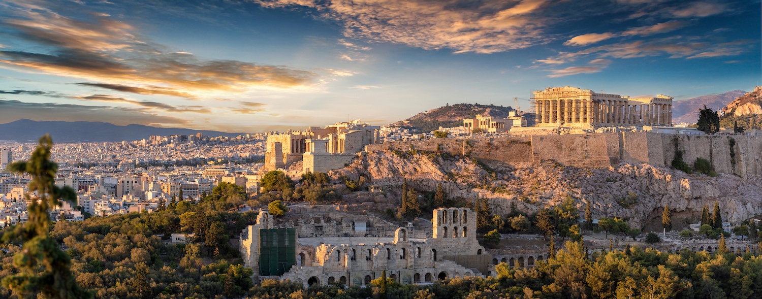 The Acropolis and Parthenon