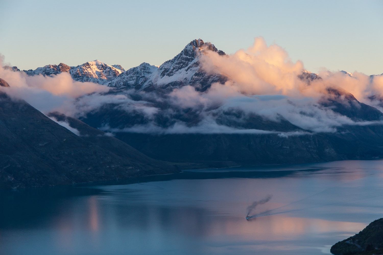 queenstown sunset