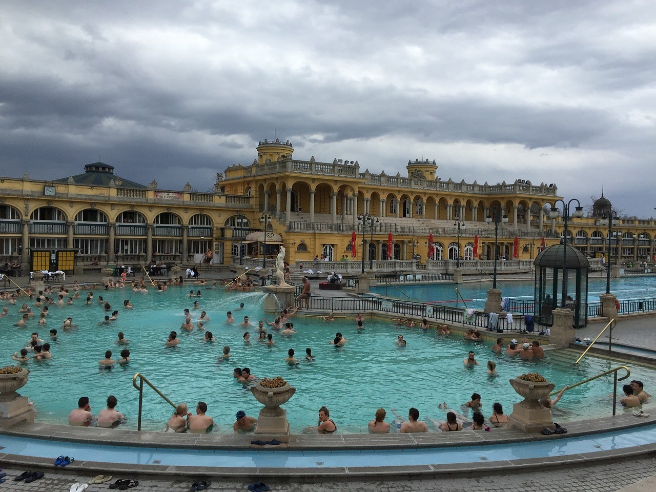 szechenyi spa thermal bath - budapest