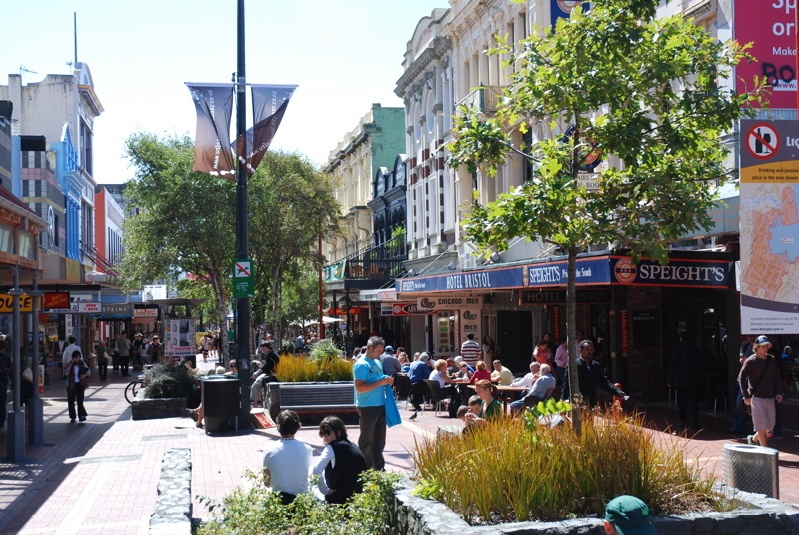 Cuba Street - Wellington New Zealand