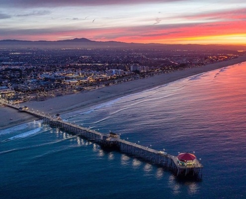 Hungtington Beach, California - LA to San Diego Drive Places to visit