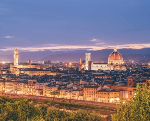 Piazzale Michaelangelo Sunset - Italy Itinerary 10 Days