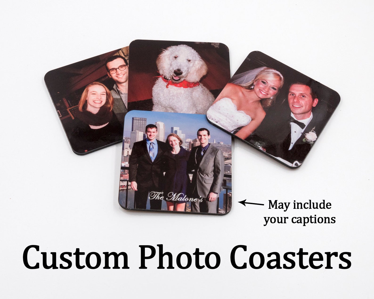 Custom Photo Coasters