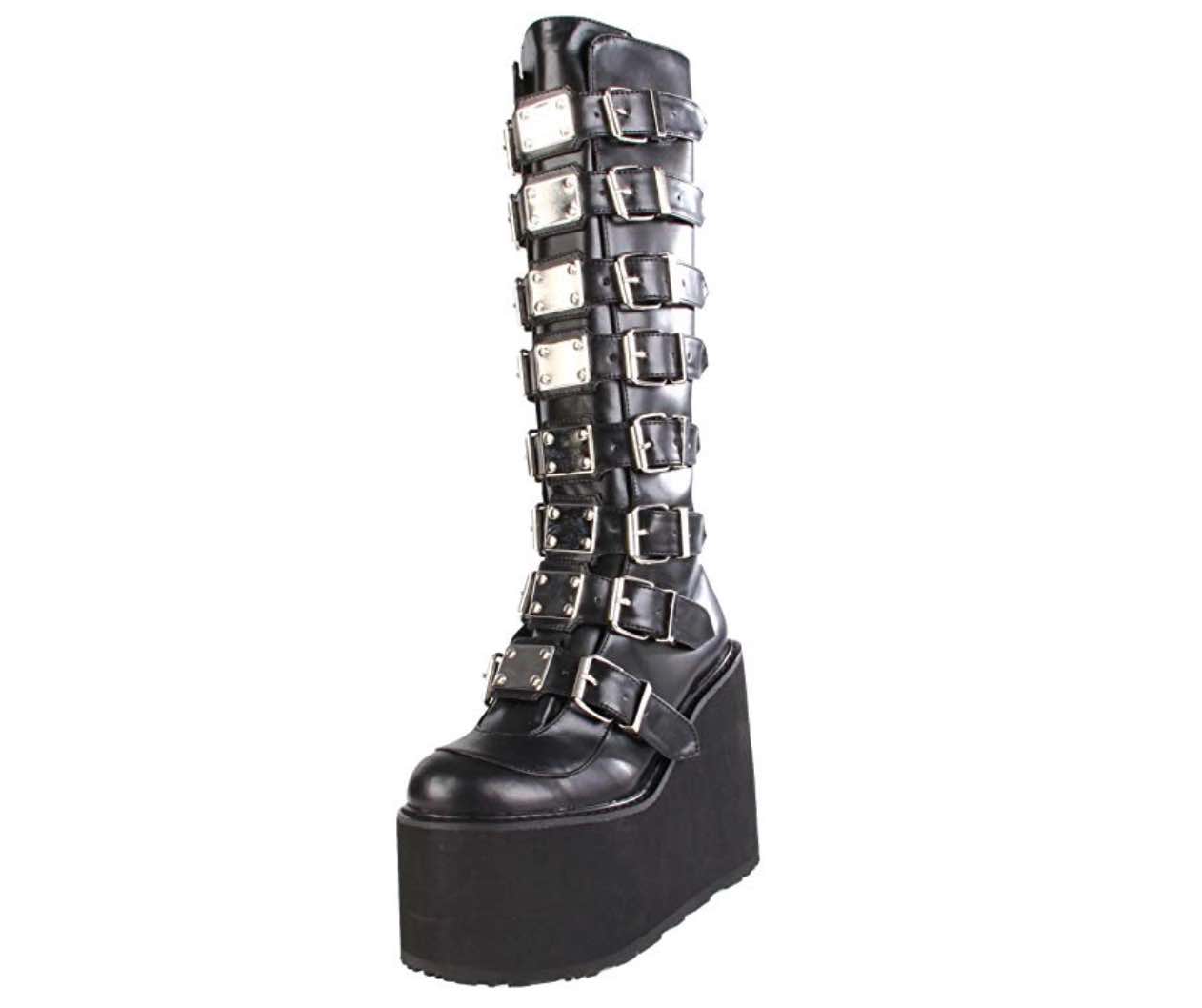 Pleaser Women's Swing-815 Knee-High Boot - Festival Boots