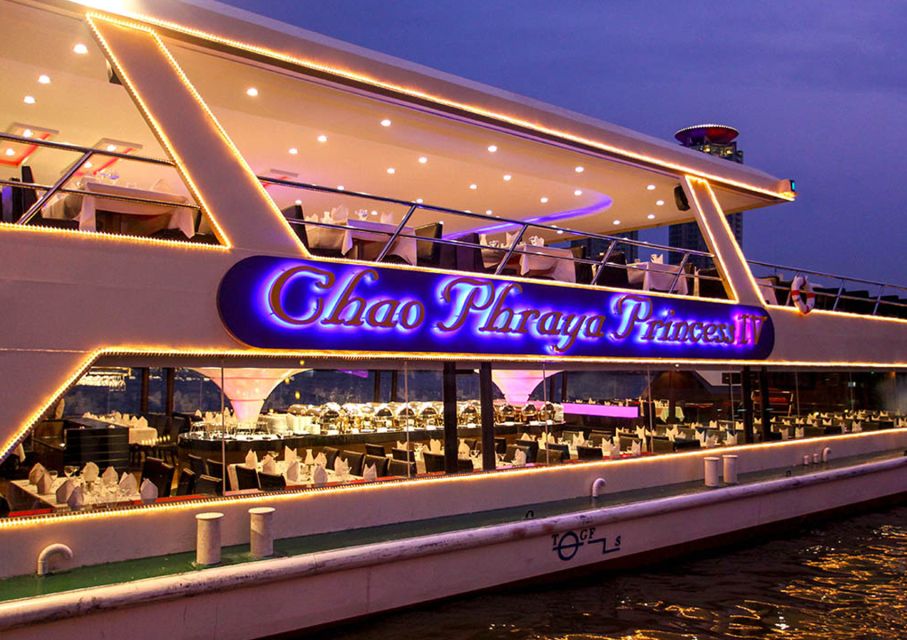 Bangkok: River Dinner Cruise on the Chao Phraya Princess