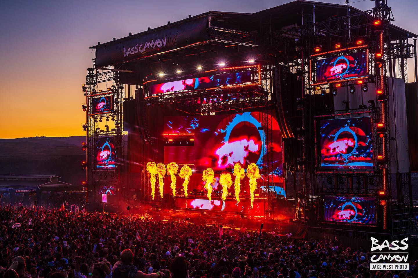 Bass Canyon EDM Festival Washington 2023