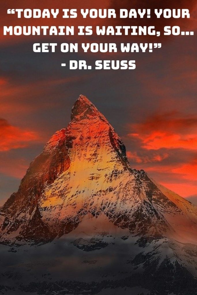 Dr. Seuss Mountain Quotes