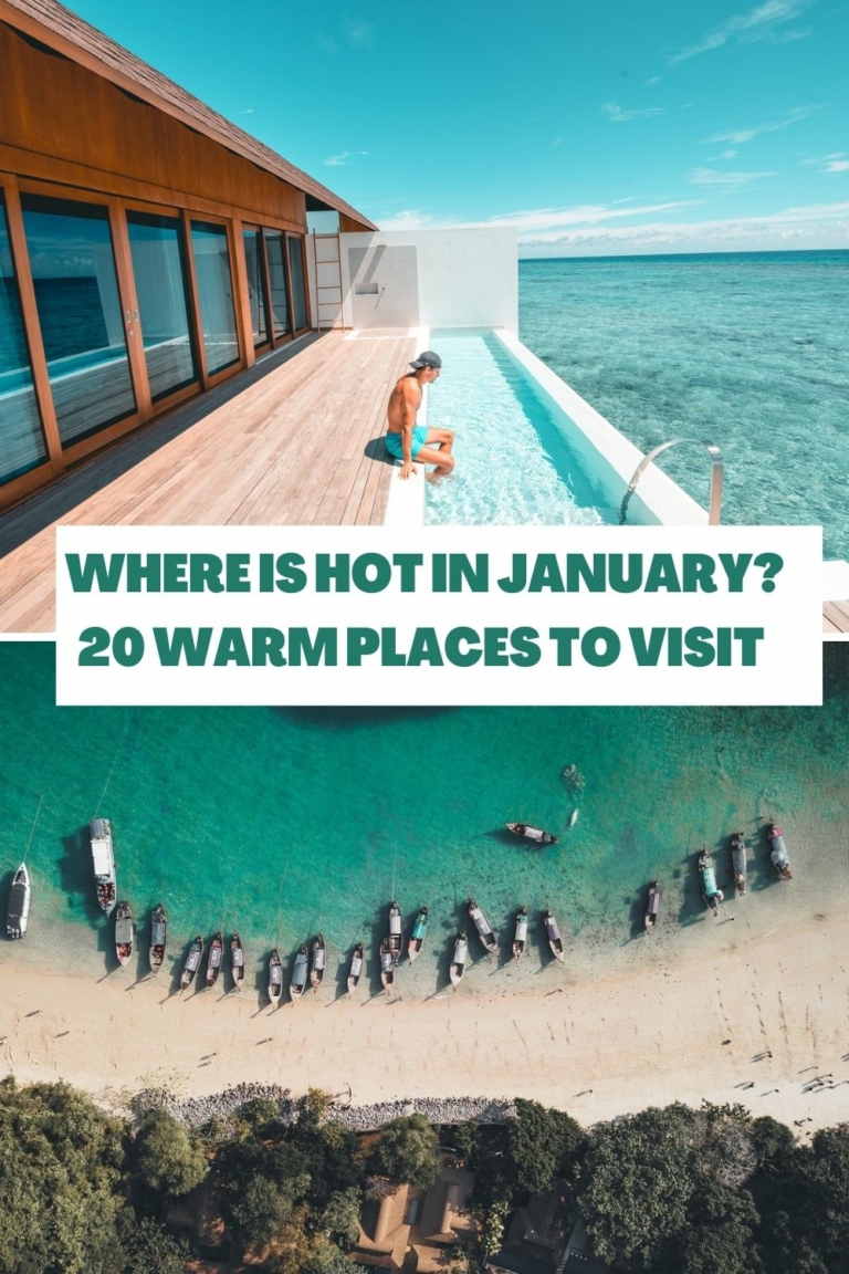 warm places to visit end of january