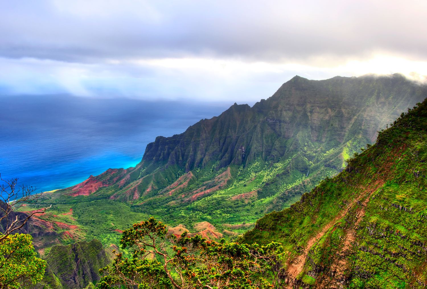 Kalalau Lookout, Kauai, Hawaii