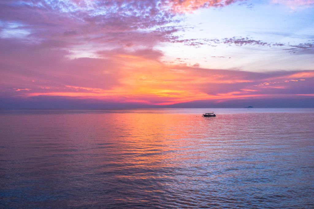 Tioman Island Sunset - Best Places to Visit in Malaysia