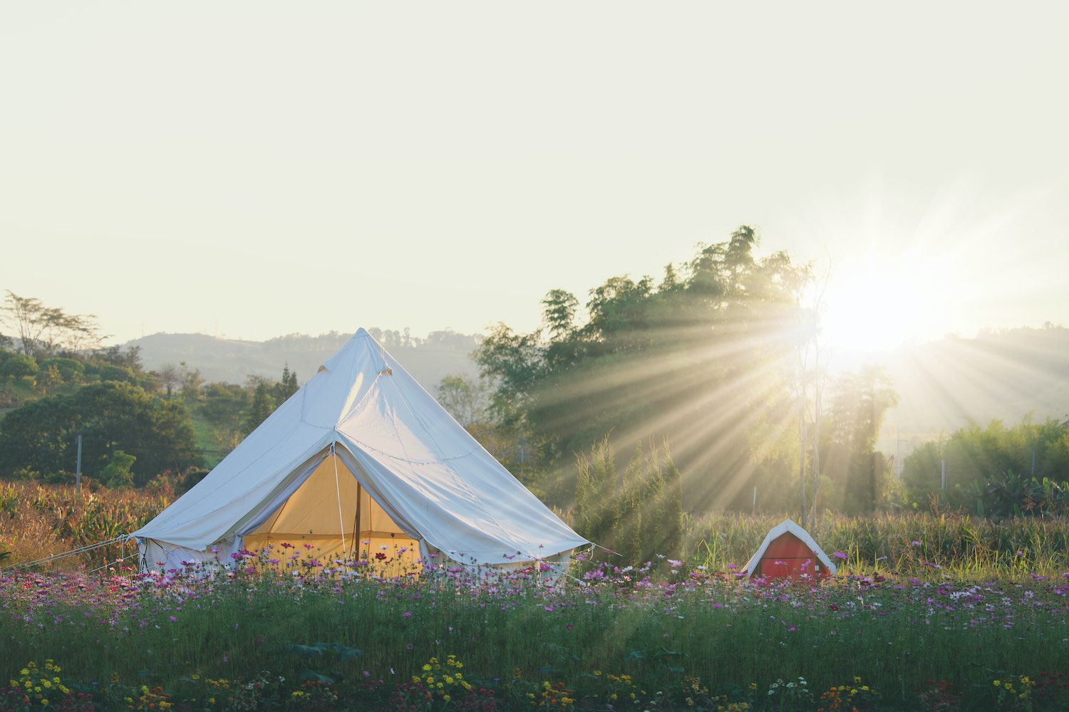 Glamping in Southern California