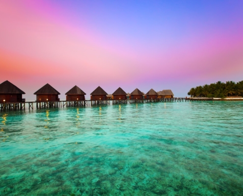 Overwater Bungalows in Malaysia