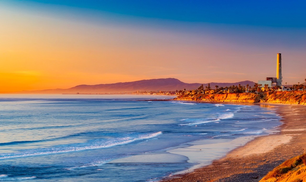 california sunset - airbnbs in santa barbara