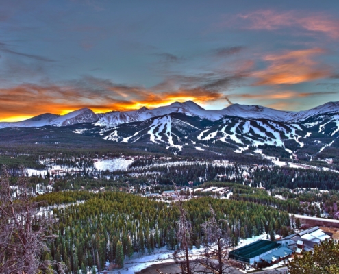 Sunset in Breckenridge Airbnb