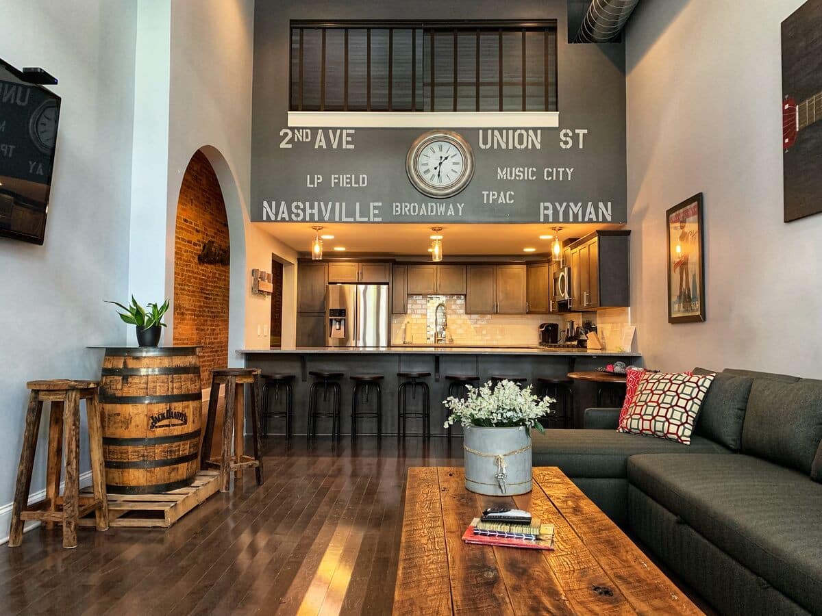 Downtown Loft Airbnb Nashville