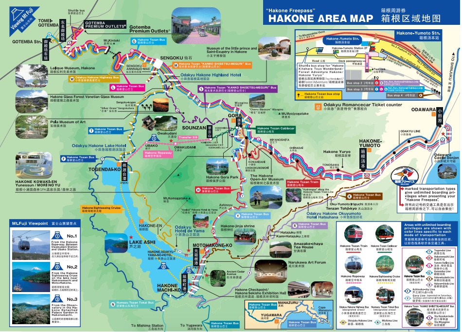 Hakone Map