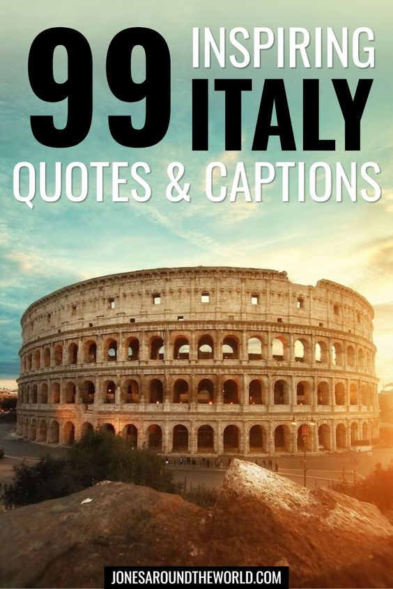 Italy Quotes Instagram Captions