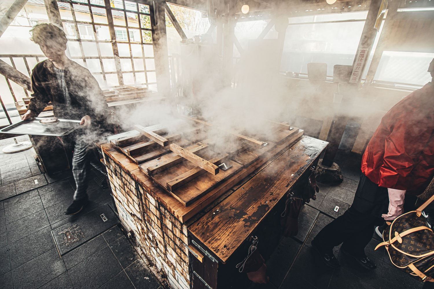 Kannawa District, Beppu City -Jigokumushi Kobo Cooking Center