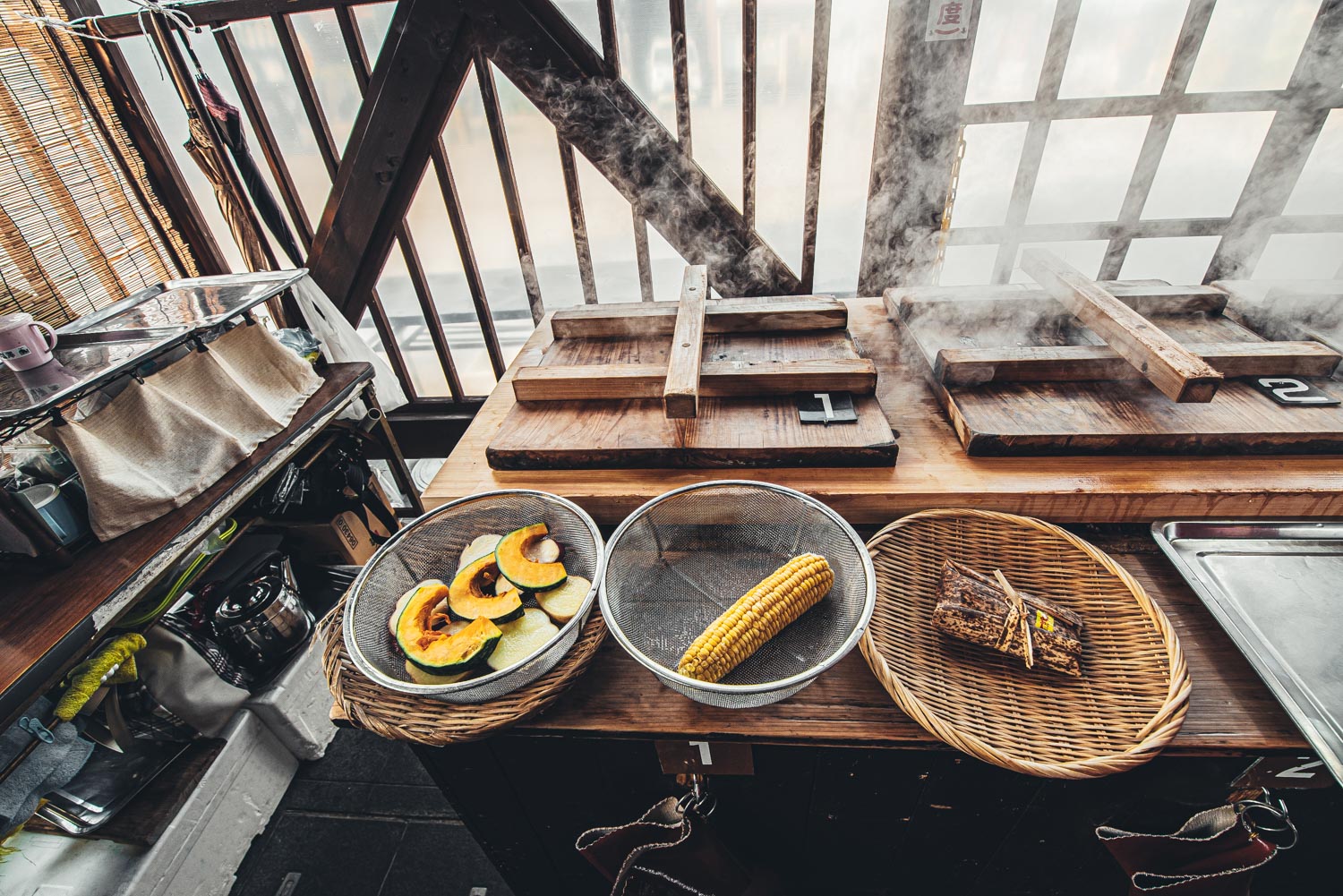 Kannawa District, Beppu City, Jigokumushi Kobo Cooking Center