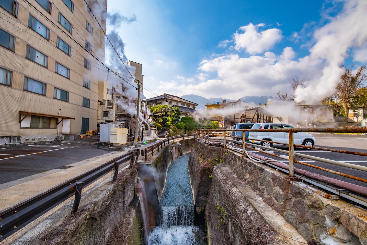 Kannawa District, Beppu City, Oita