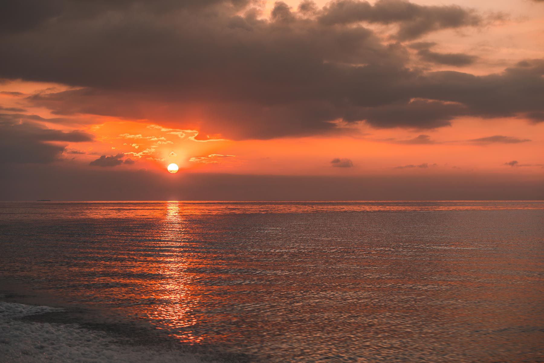 Maldives Liveaboard Sunset