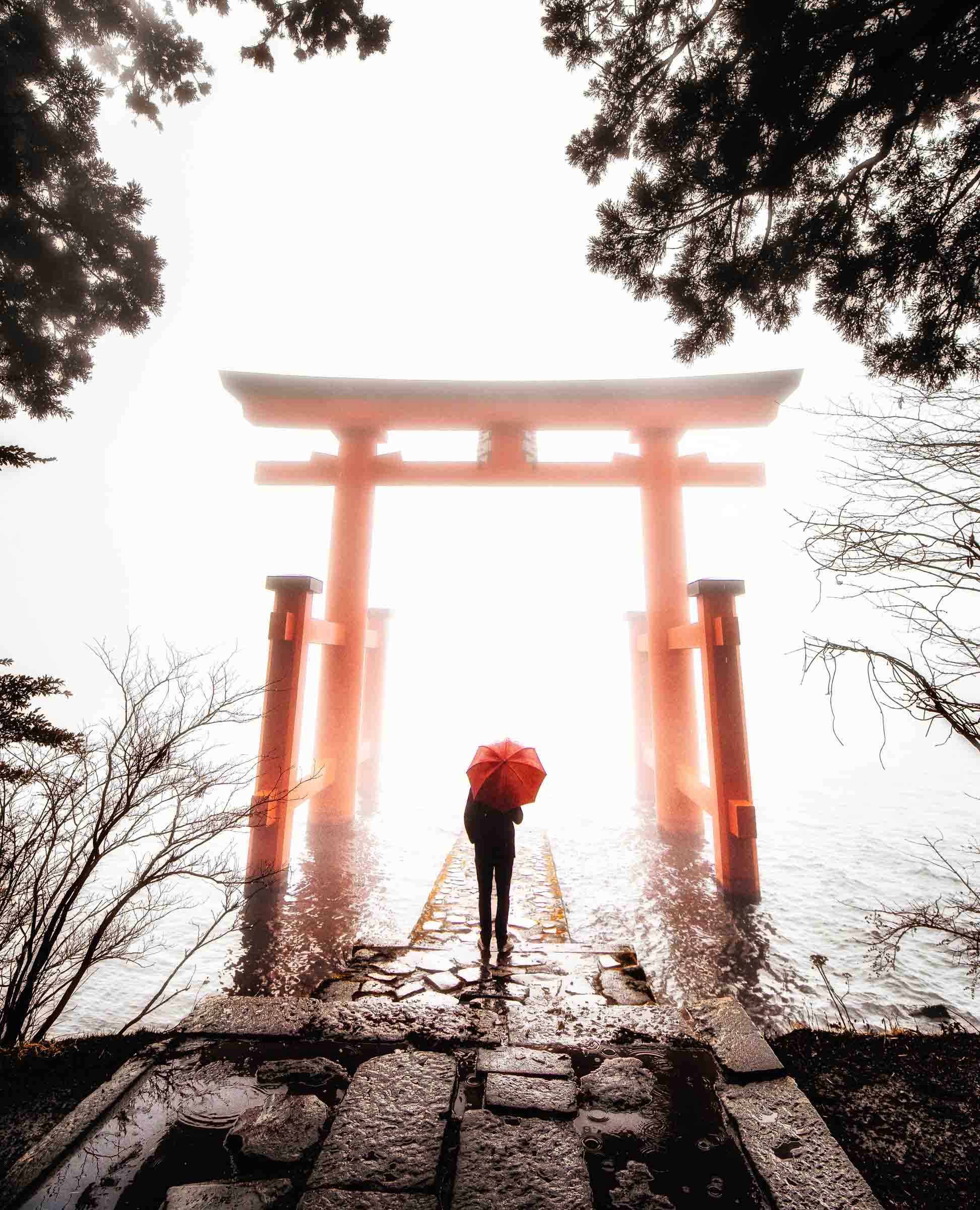 Torii Gate - Hakone Shrine