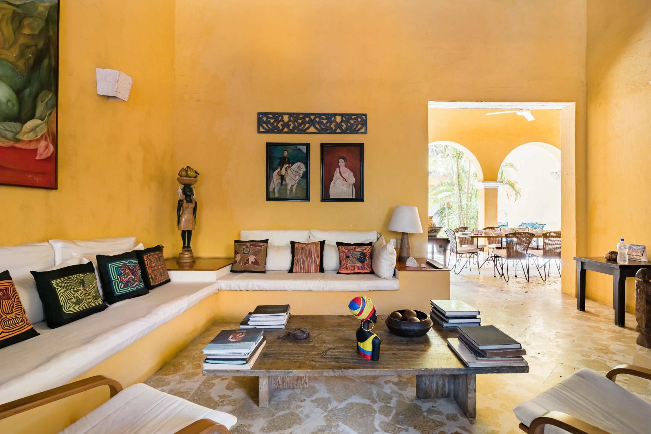 Vacation Rental Cartagena Living Room