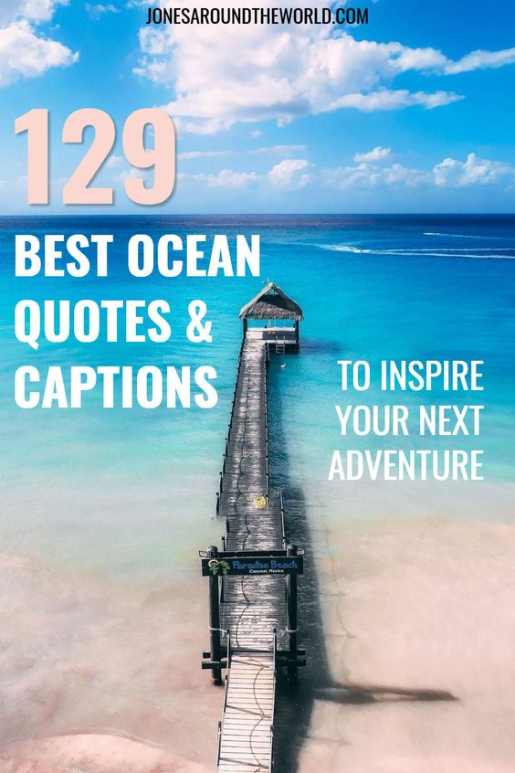 Ocean Quotes Instagram Captions
