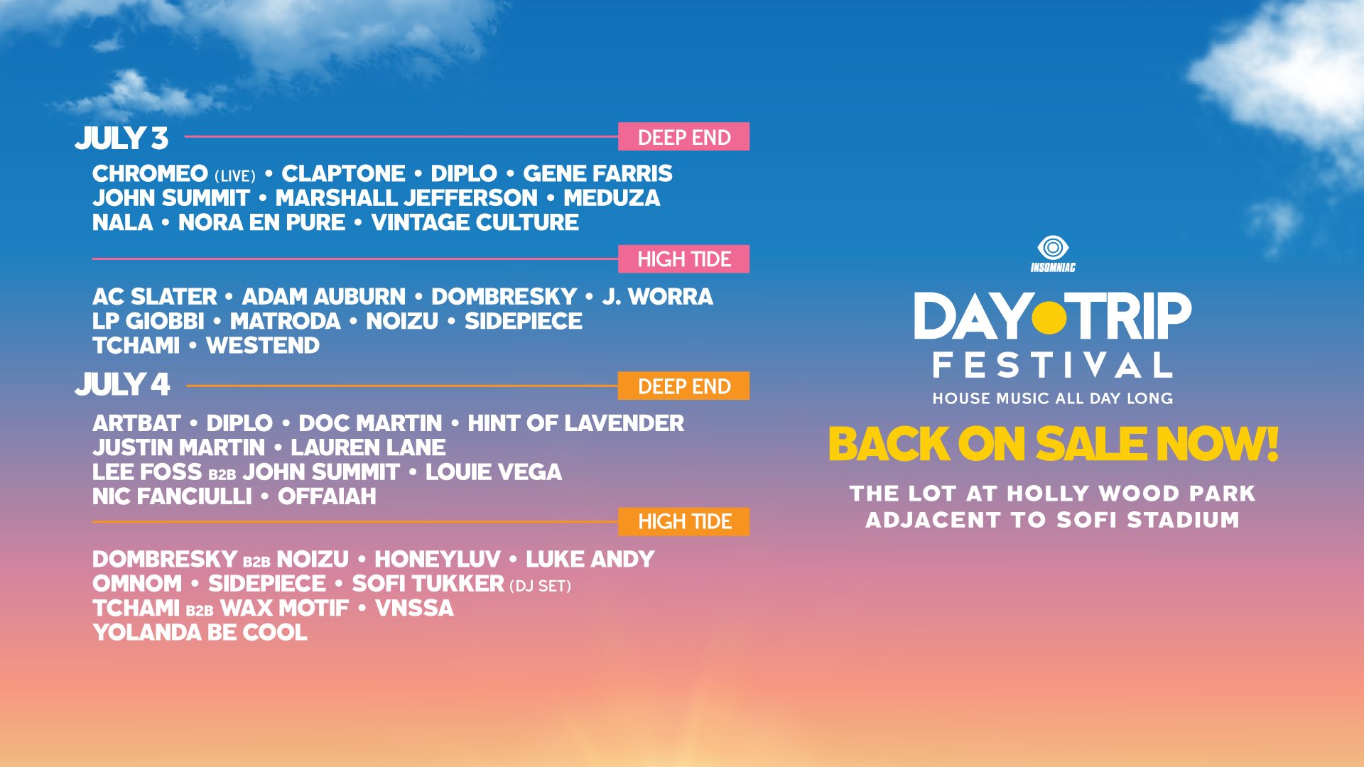 Day Trip Festival 2021 California