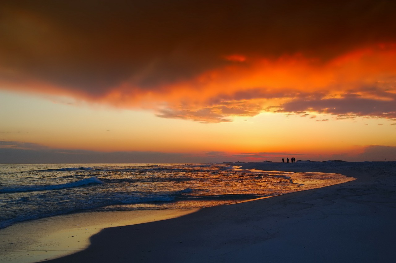 Destin FL Airbnb Beach Sunset