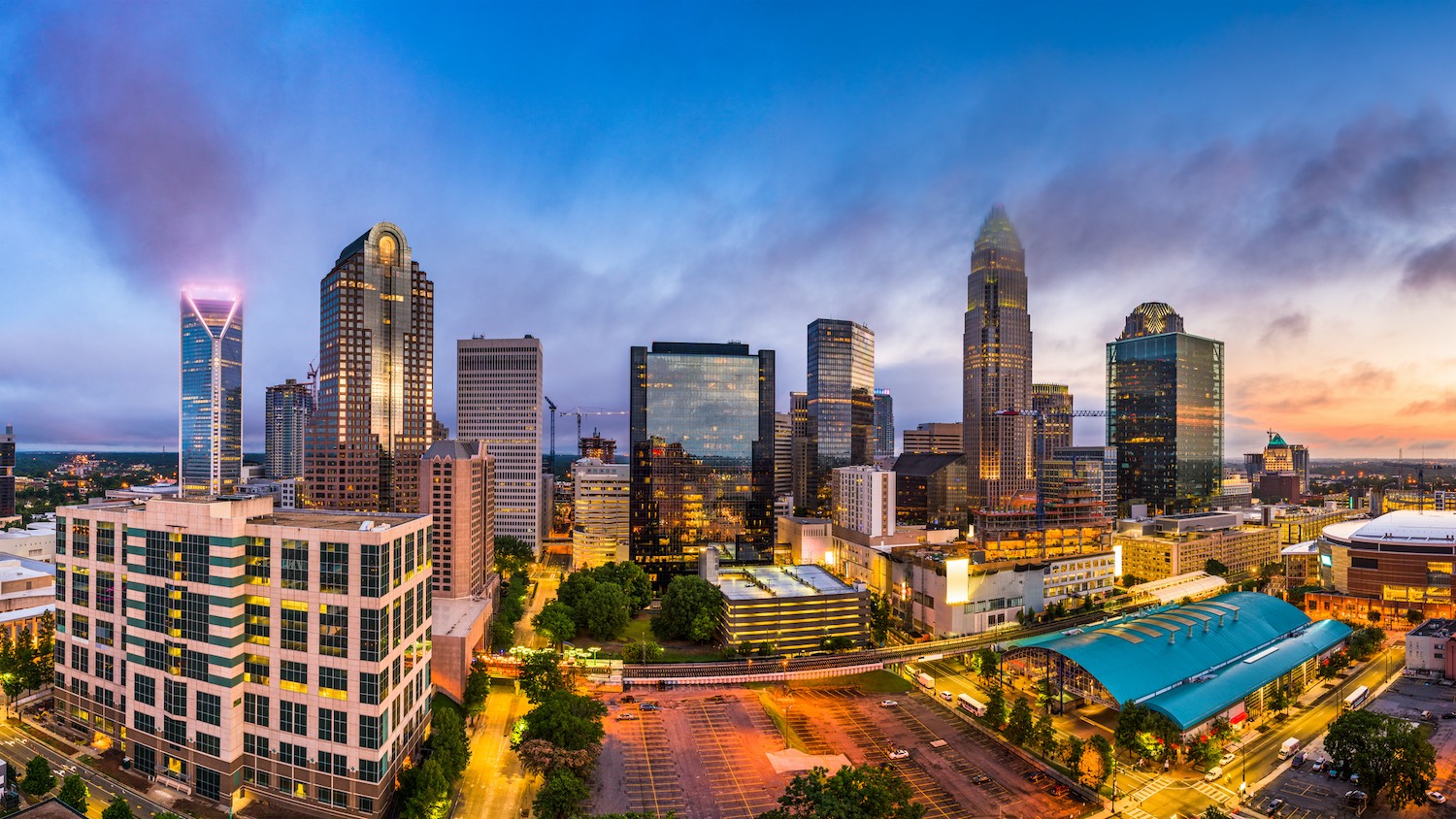 Charlotte, North Carolina Skyline