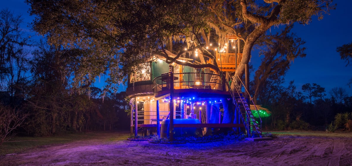 Best Treehouse Florida Glamping