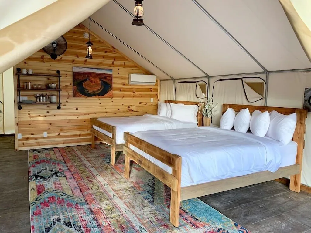 Luxurious Glamping Utah