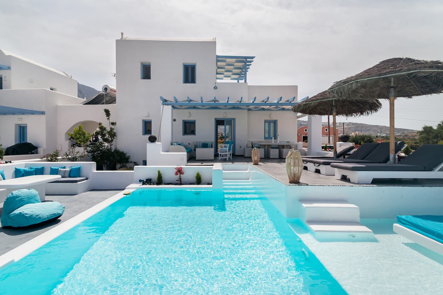 Luxury Villa Santorini Airbnb