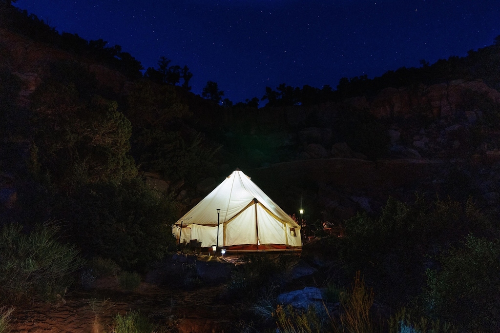 Zion Glamping Utah Tent