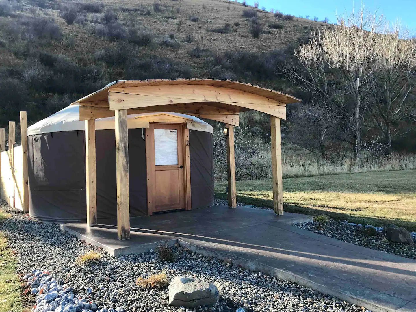 Glamping Oregon Yurt