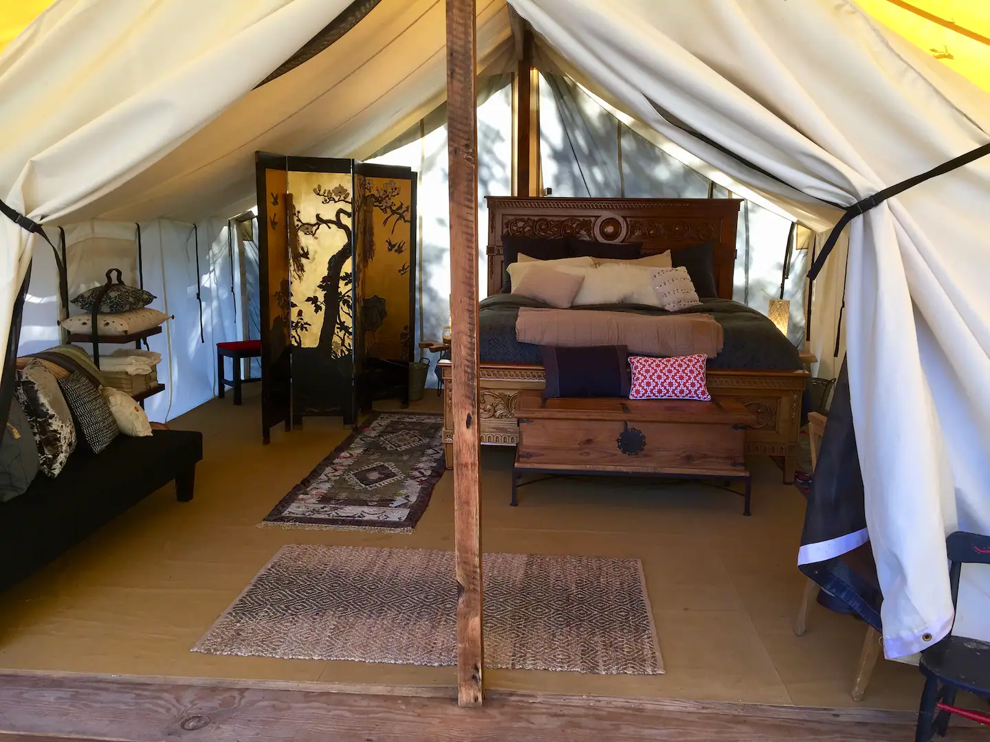 Majestic Tent Cabin at Venture Retreat Center