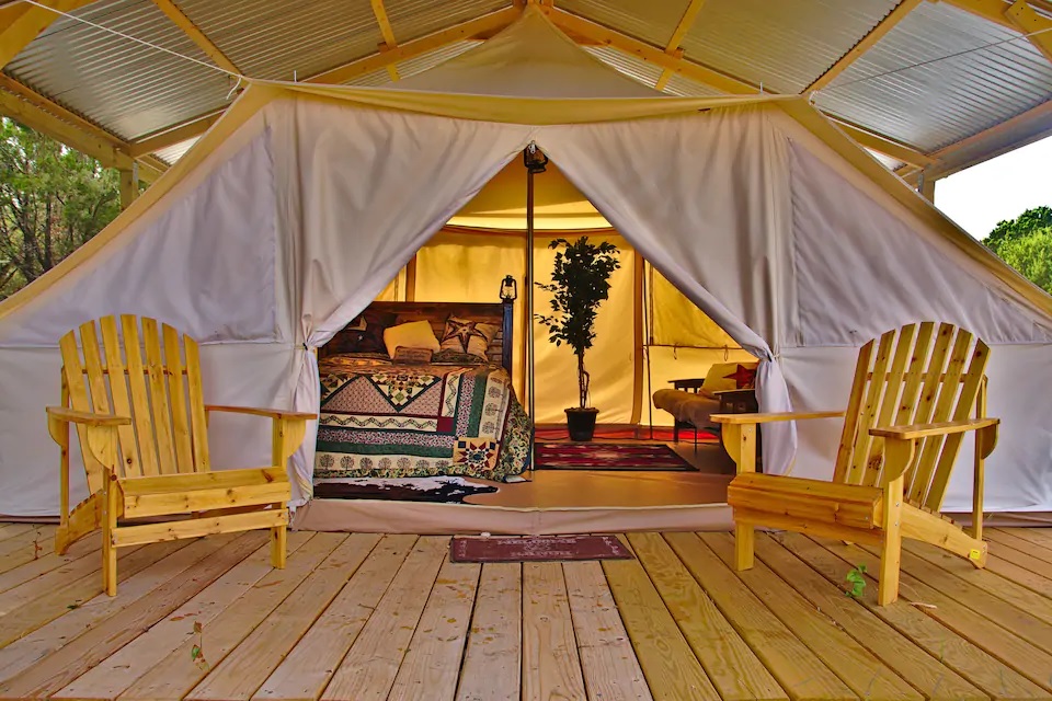 Solo Glamping Texas