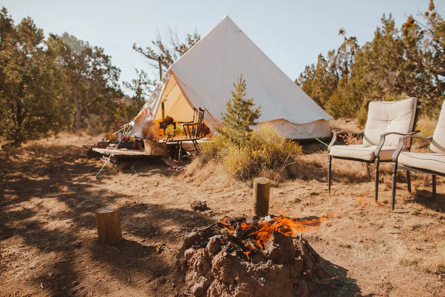 glamping grand canyon yurt