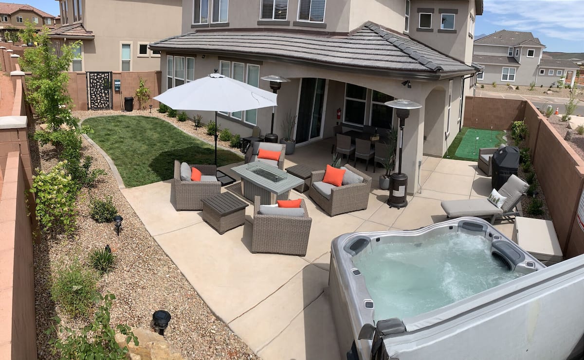 Airbnb in St. George Utah with Hot Tub