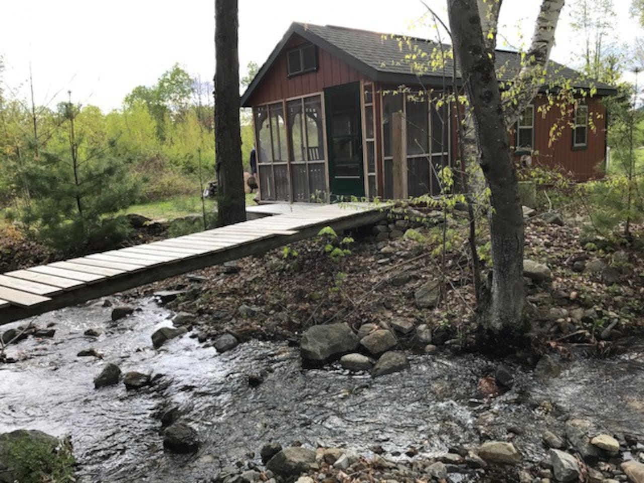 Cabin getaway to Lake George Airbnb