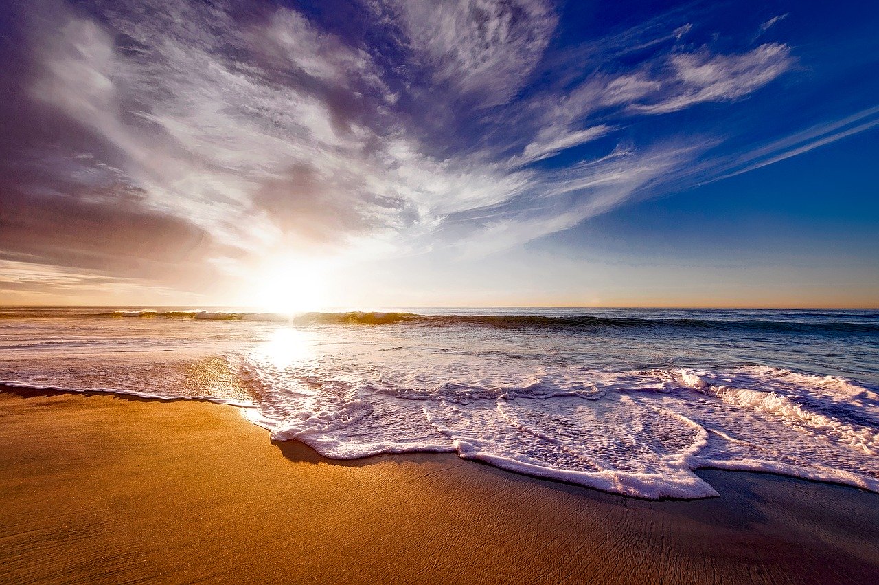 California Beach Sunset