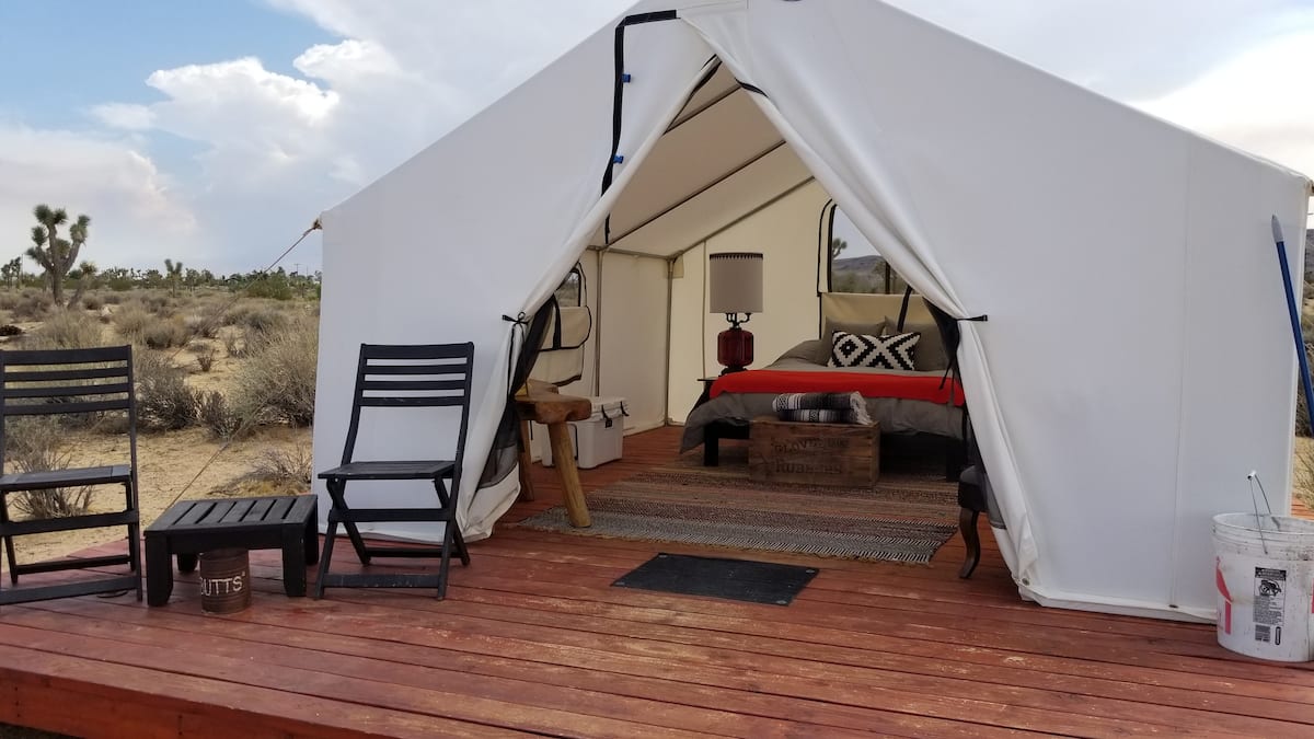 Joshua Tree Glamping Tent