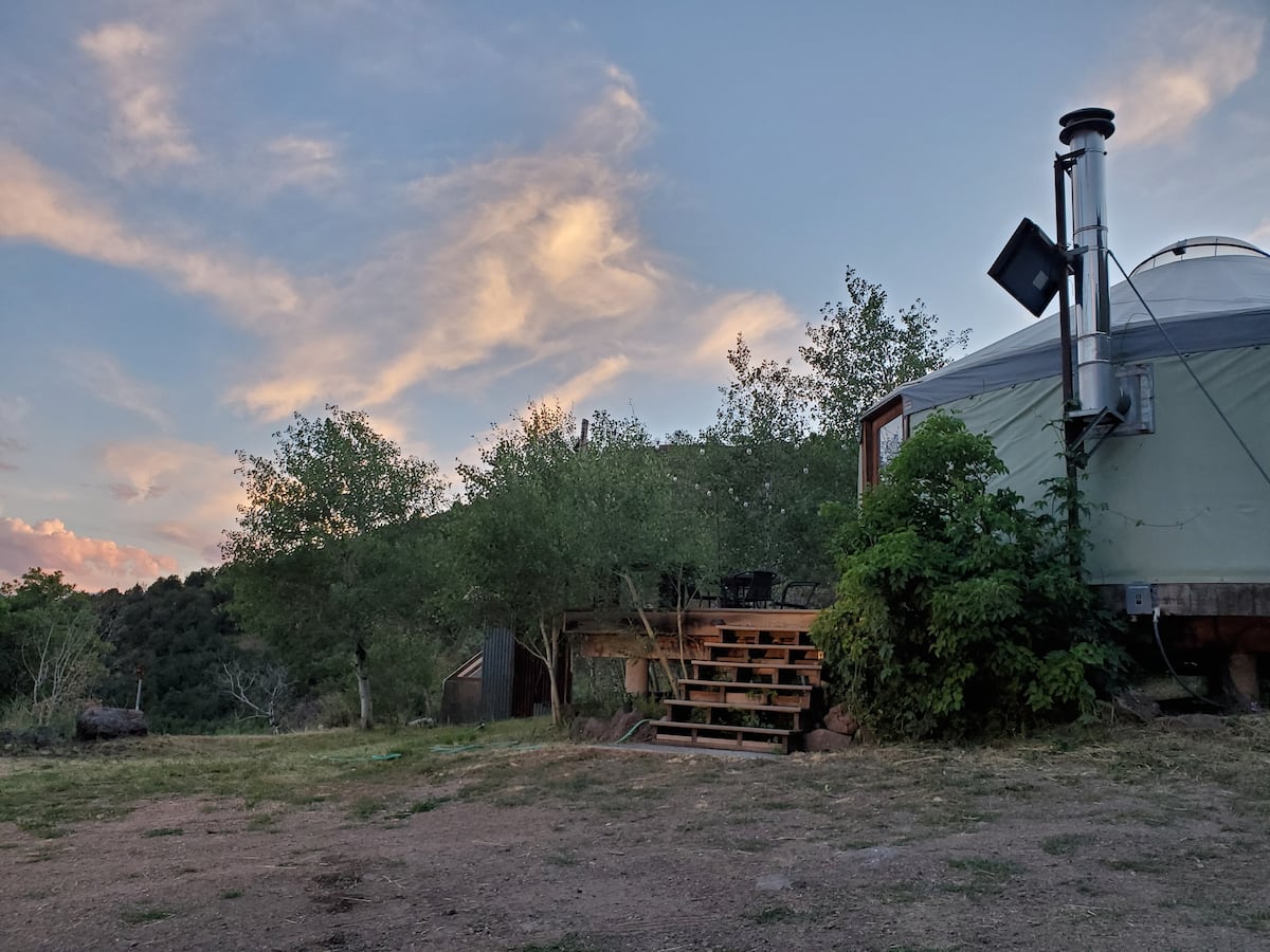 Mountain View Aspen Yurt Aspen Airbnb