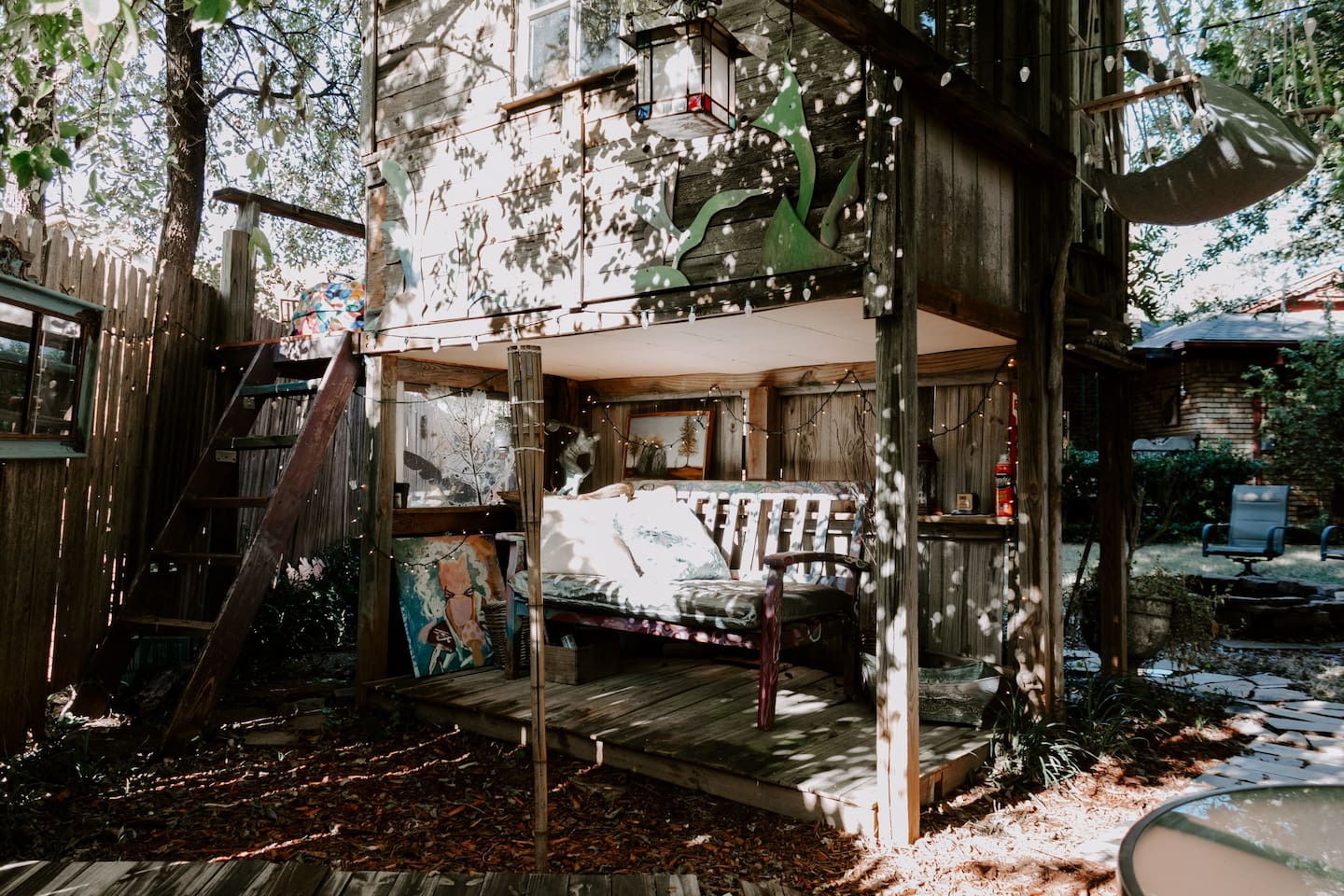 Oklahoma-City- Airbnb-Treehouse