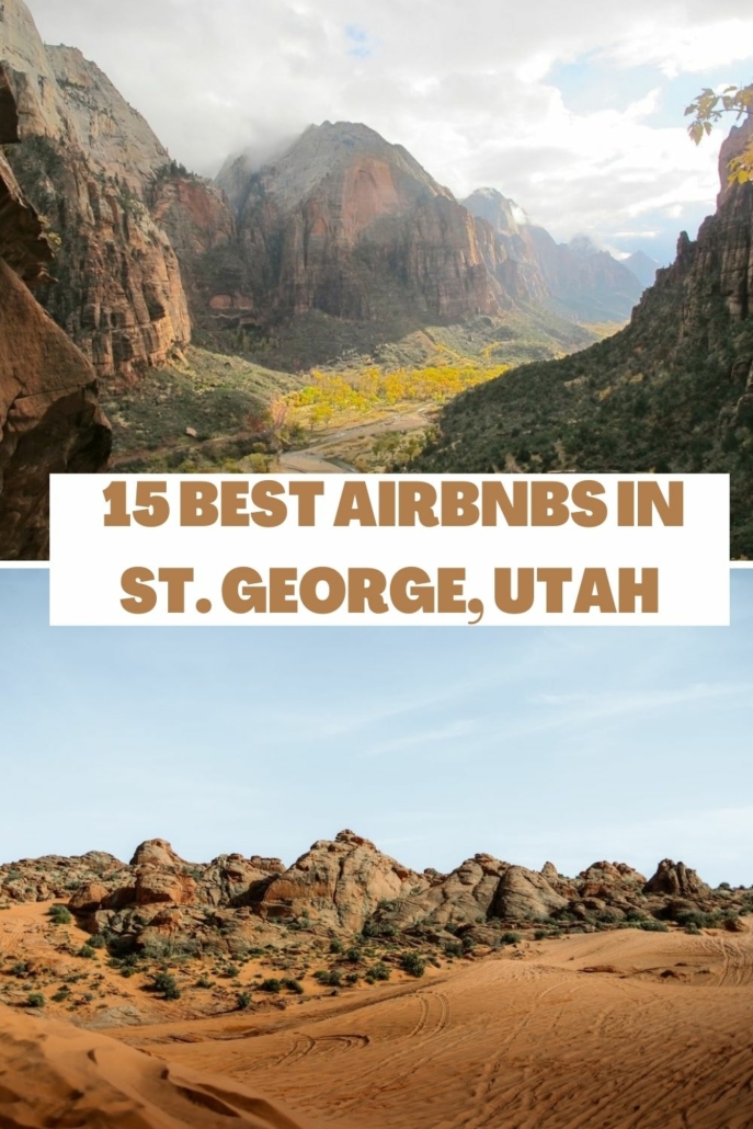 airbnb st george utah - pinterest