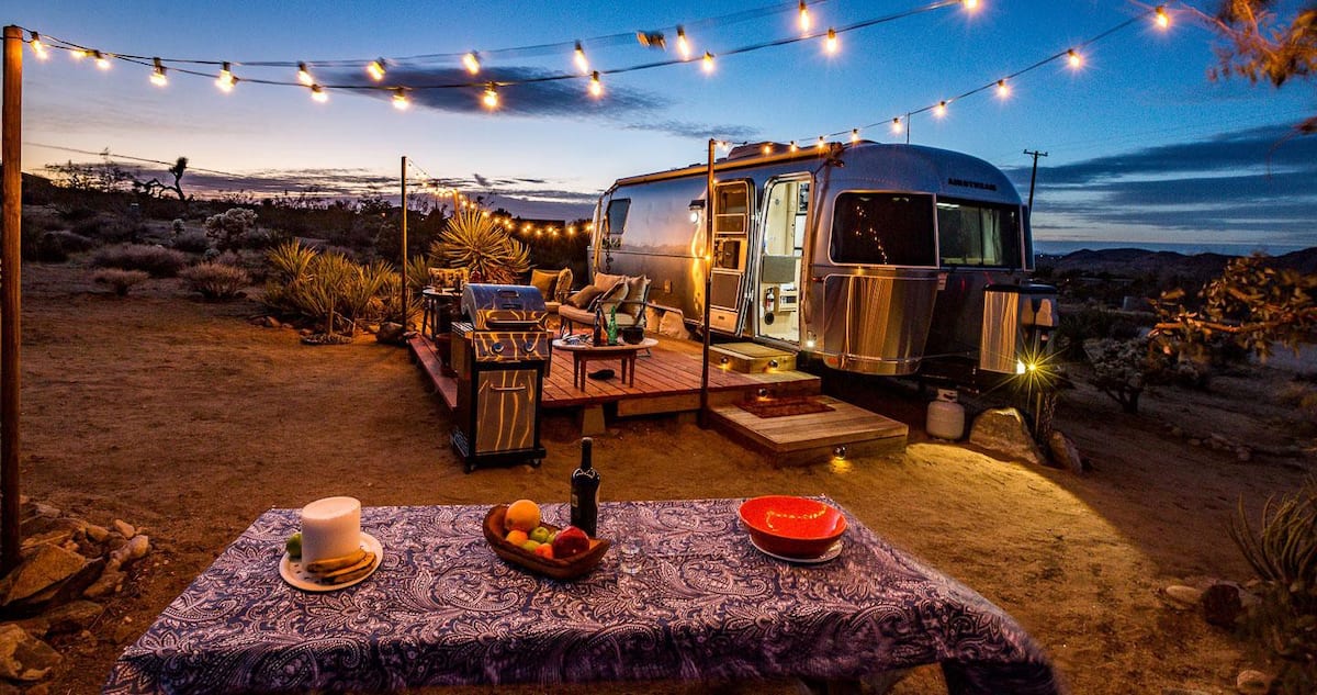 joshua tree airbnb airstream