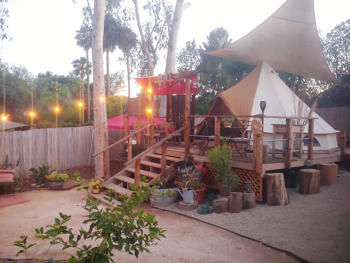 Africa Themed Glamping San Diego
