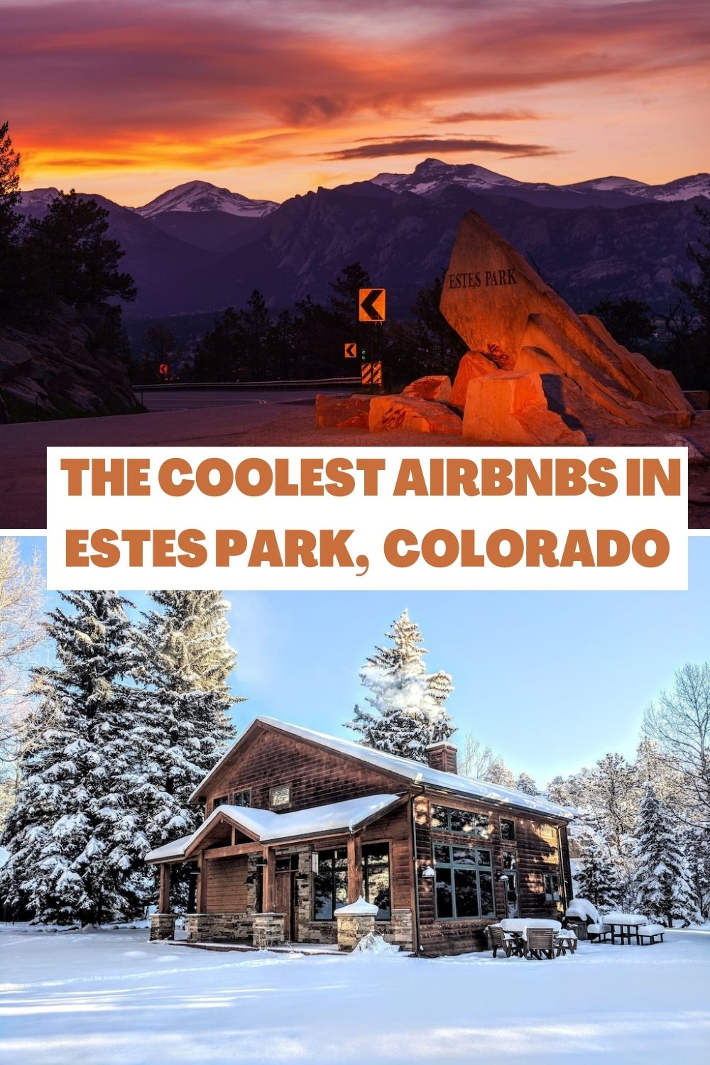 Airbnb Estes Park - pinterest